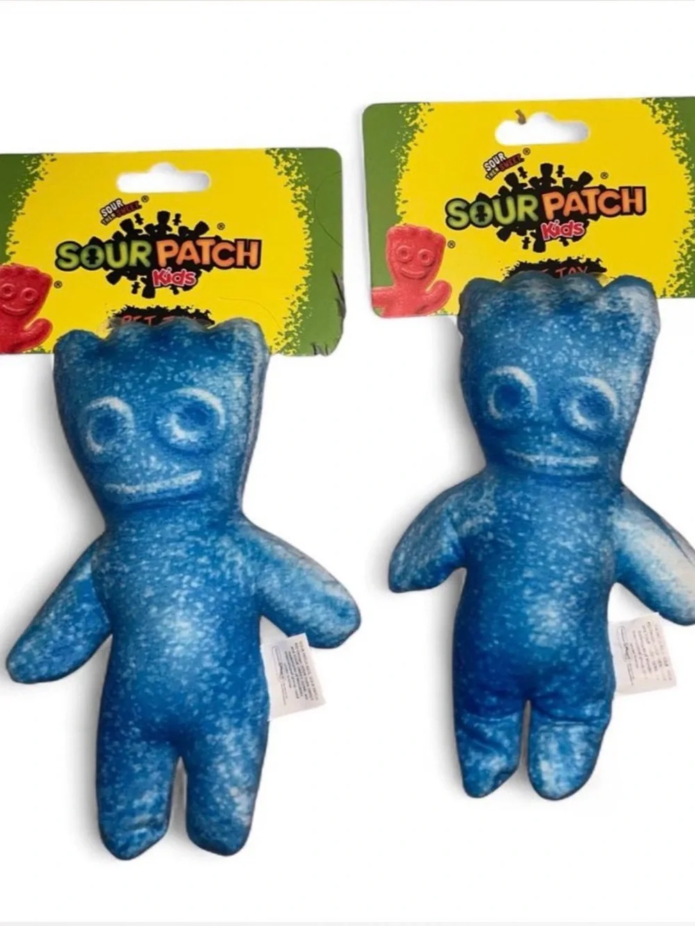 NWT set of 2 sour patch kids dog toys